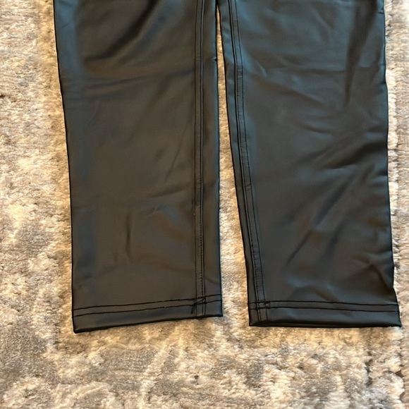 Freddy Faux Leather black pants size 10 - Picture 2 of 13